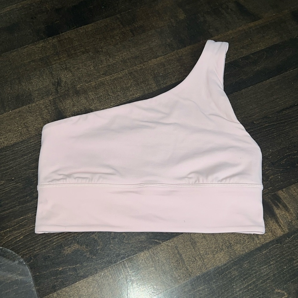 Lululemon Light pink One shoulder bra